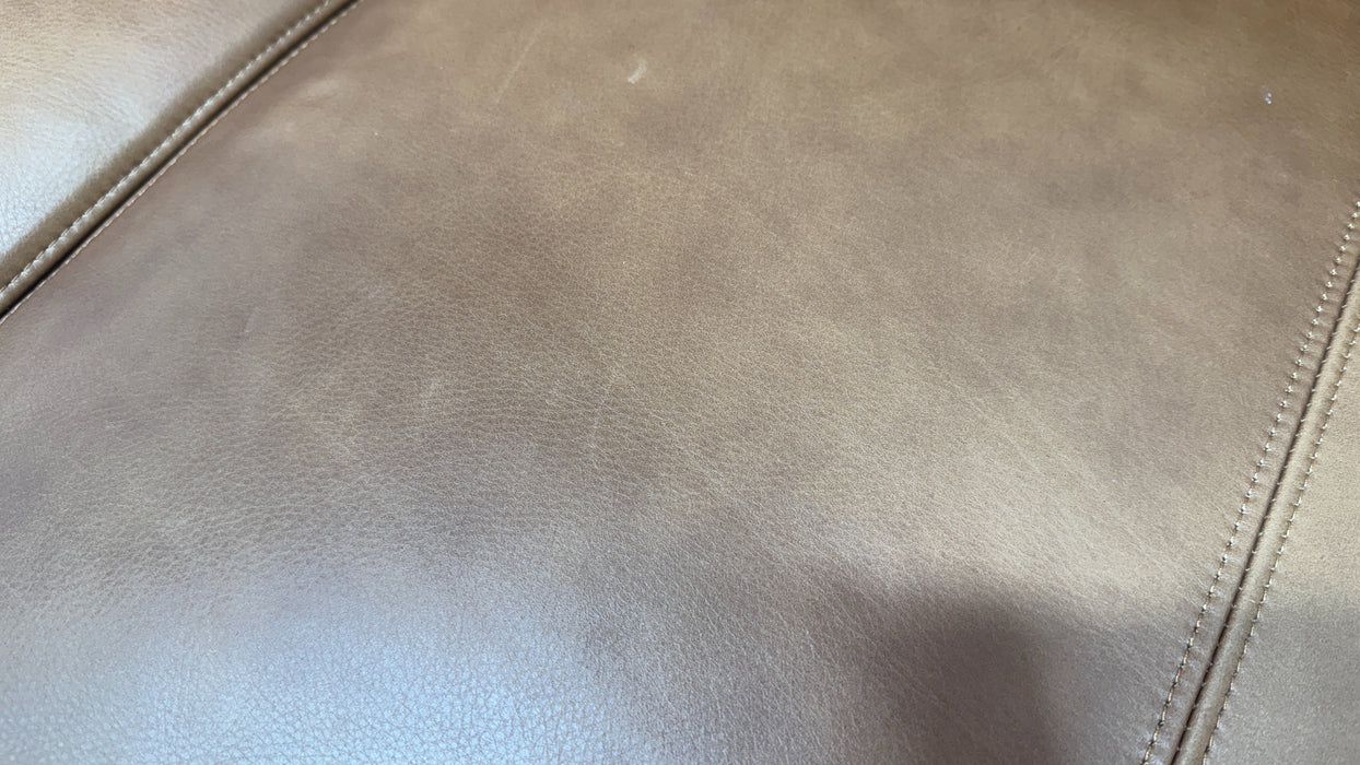 Sofology Adler Leather Asymmetric 4 Seater in Relaxed Soft Tan