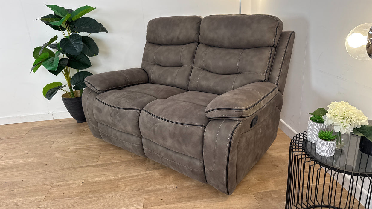 Noah 2 Seater  Manual Recliner - Fabric Sofa