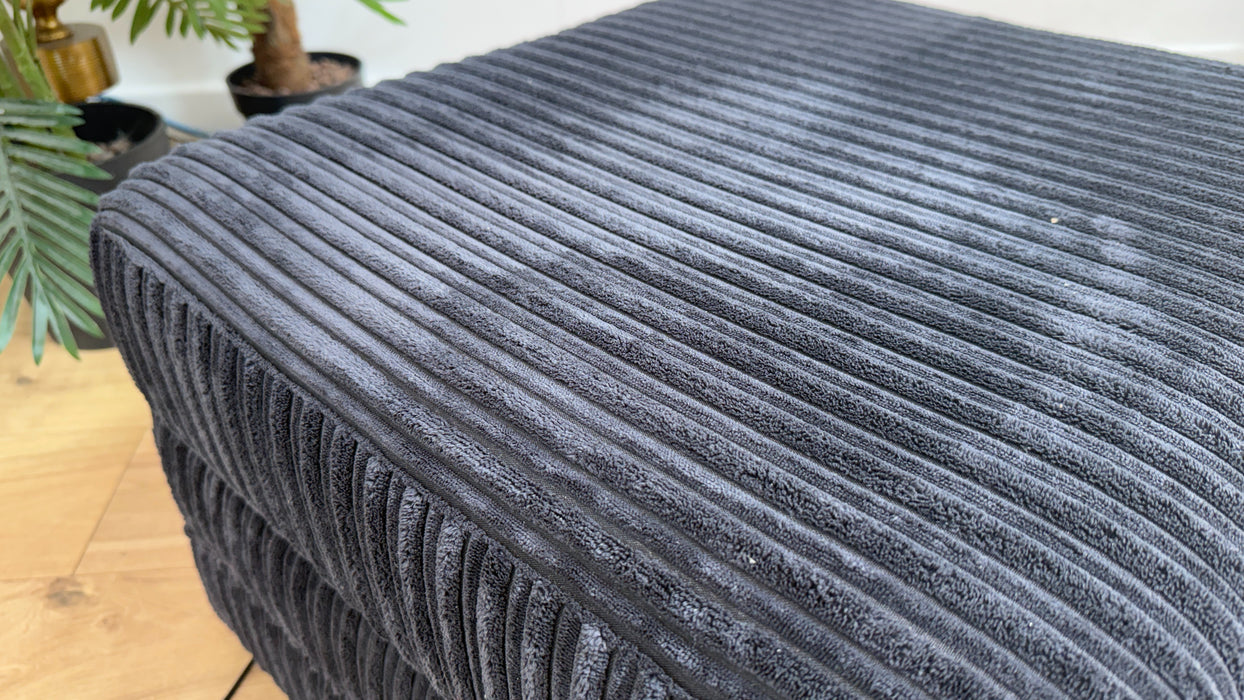DFS Express Storage Footstool in Black