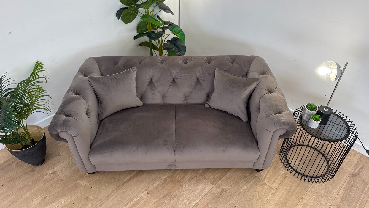 Balmoral Ltd Edition 2 Seater Sofa - Matt Velvet Mole