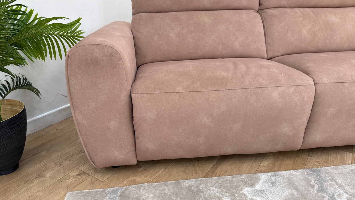 Sofology Bohemia Fabric 3 Seater in Lifestyle Flecked Sand