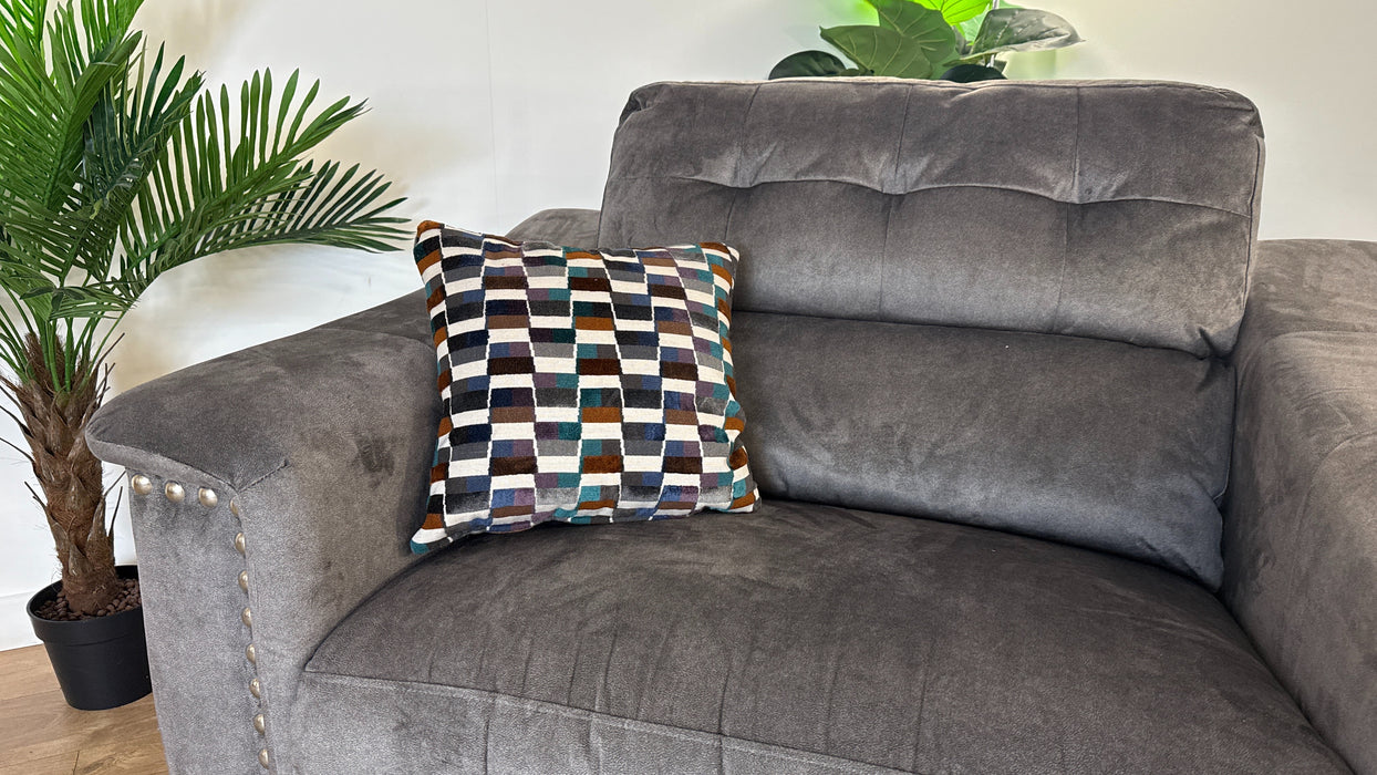 DFS The New Hollywood Fabric Recliner Chair in Mory Grey