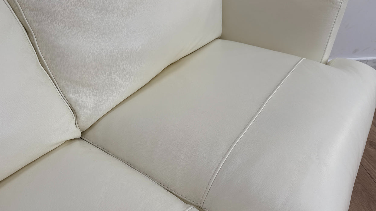 Sofology The Angelo 2 Seater Sofa in Hampshire Aspen White