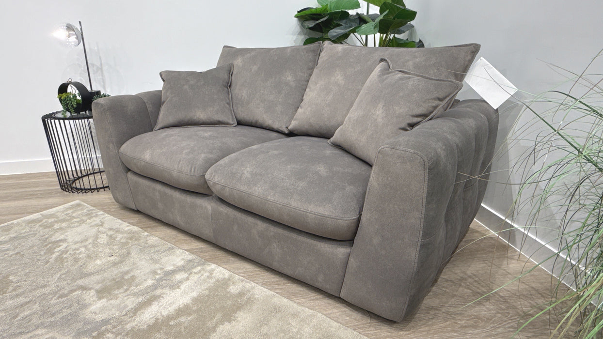 Sofology Hudson Fabric 2 Seater in Lifestyle Flecked Mocha