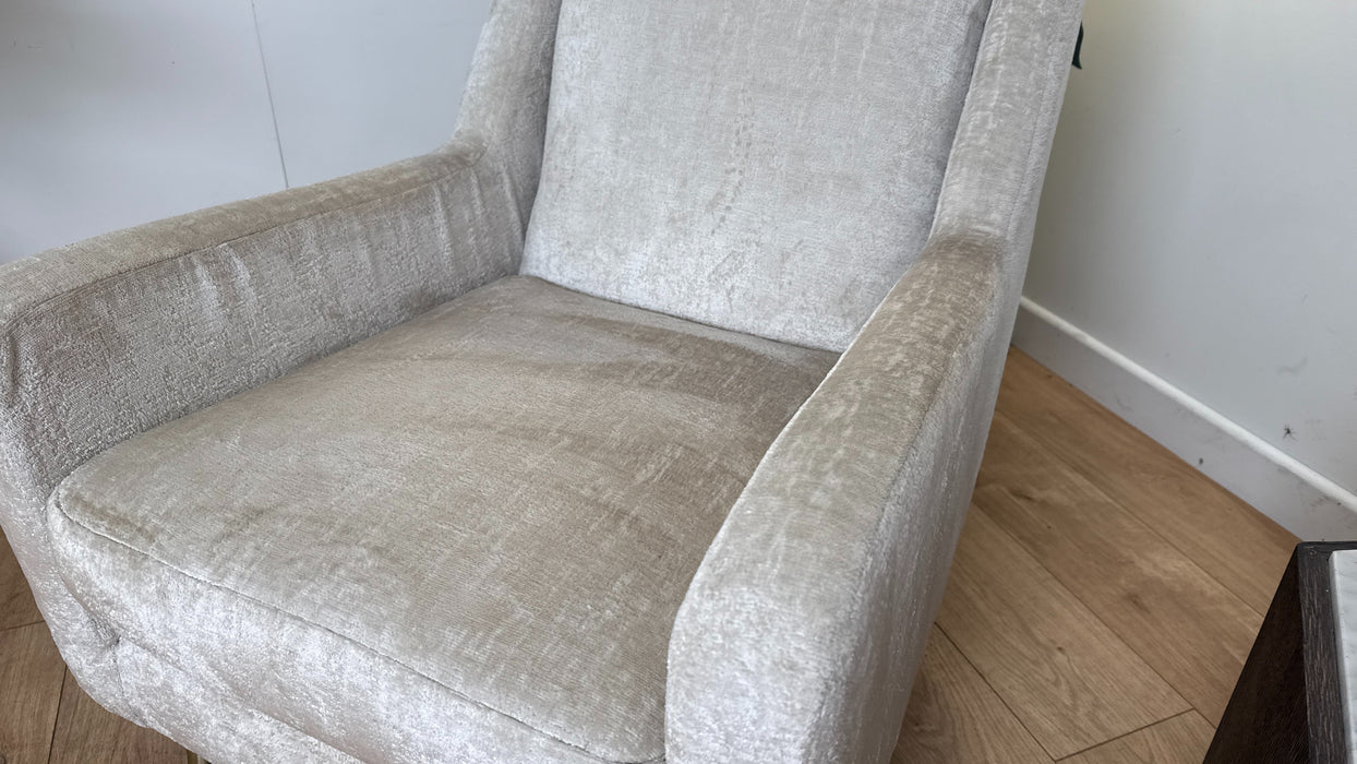 Sofology The Majestic Accent Chair in Plain Oyster All Over