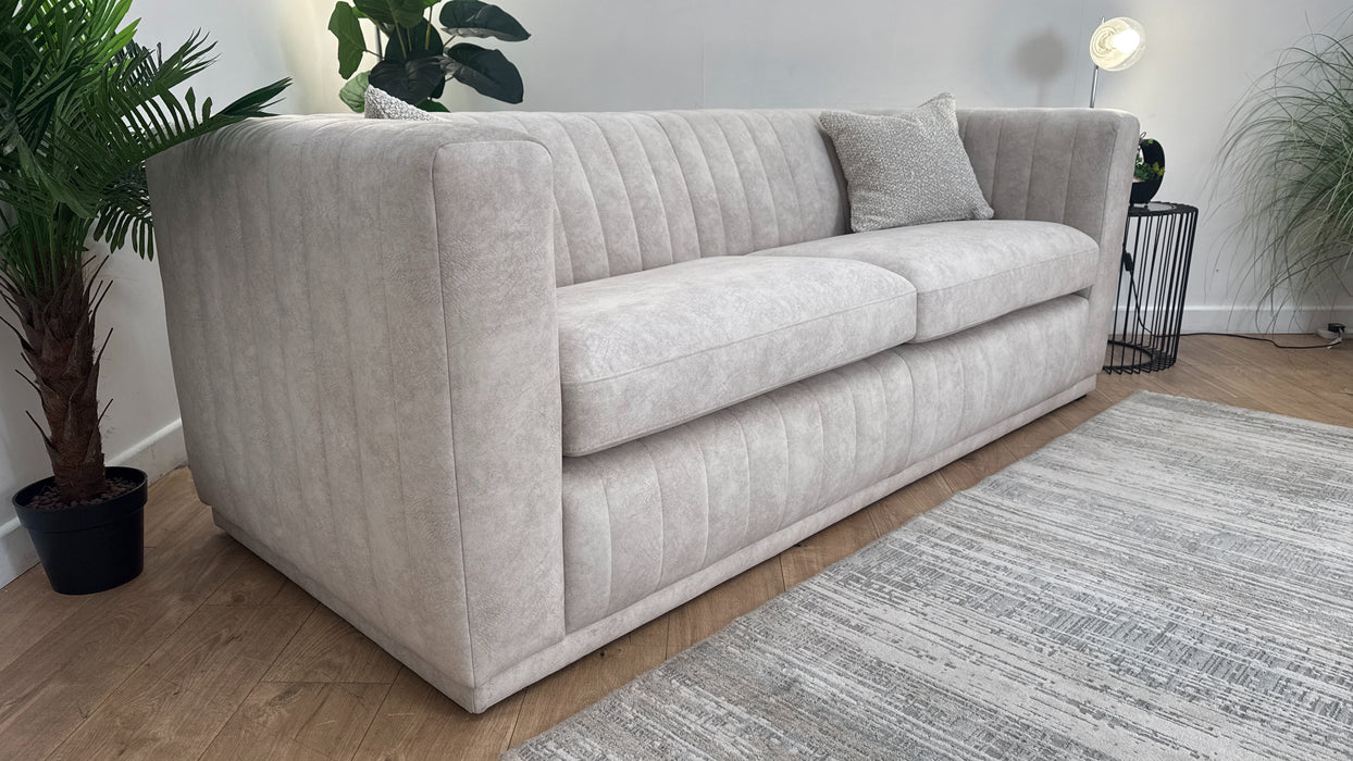 Sofology Astoria Fabric 4 Seater in Lifestyle Dapple Fabric Marble Mix