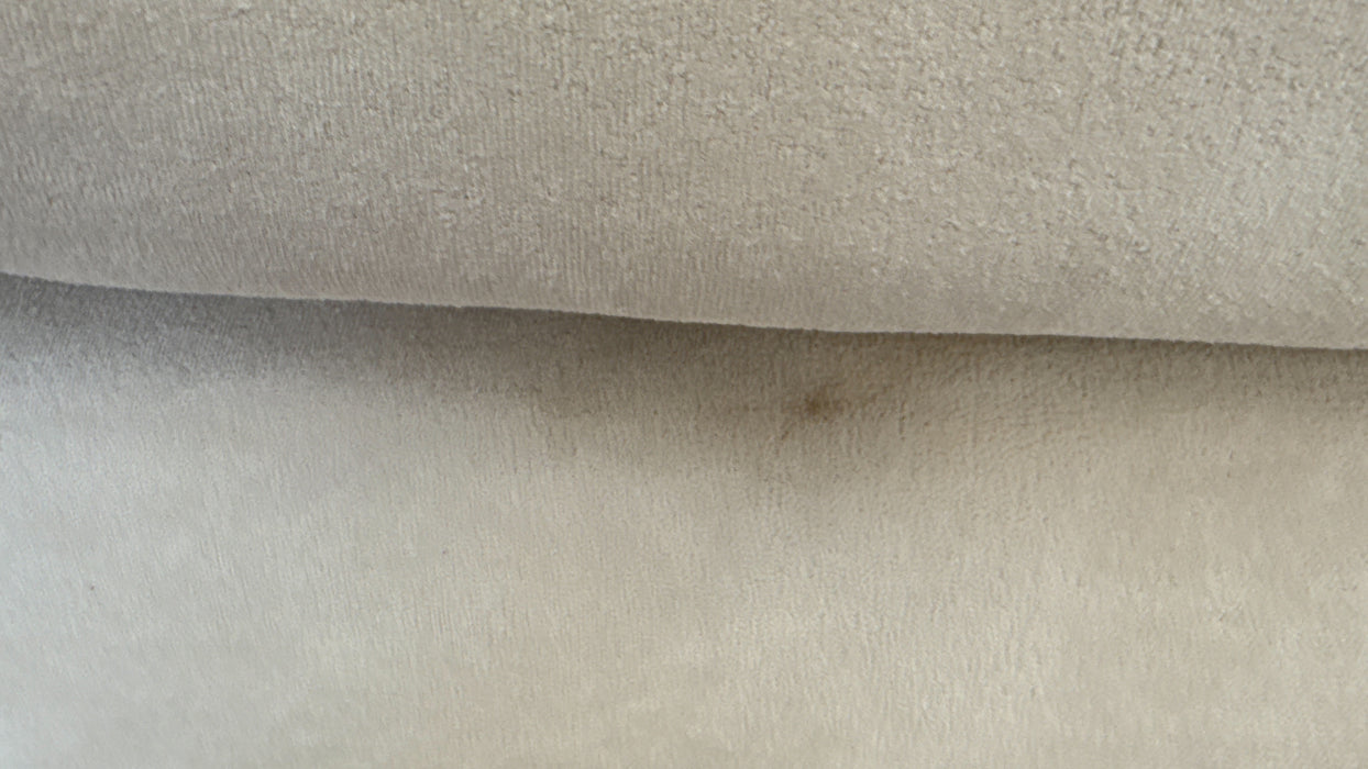 Sofology Ascot Fabric 4 Seater Bench Seat in Soft Sherpa Natural Mix