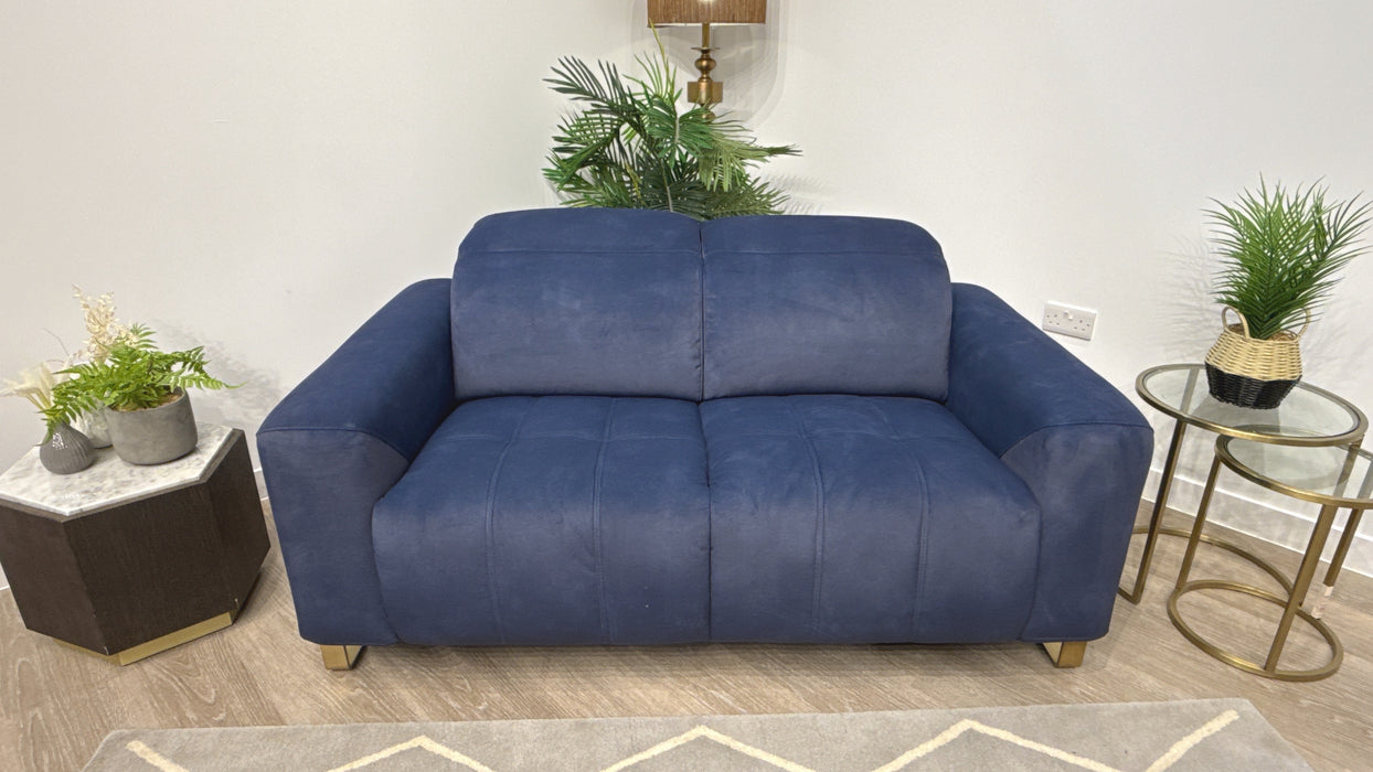Sofology Marvella Fabric 2 Seater in Lifestyle Flecked Navy