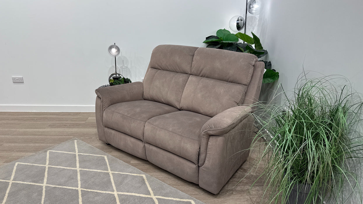 Sofology Bradie Fabric 2 Seater in Lifestyle Flecked Nutmeg