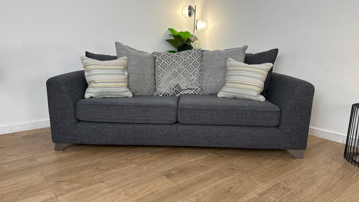 DFS Lorella 4 Seater Sofa in Black