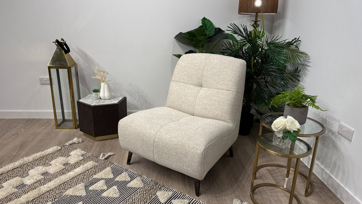 Sofology Moritz Accent Chair in Ivory