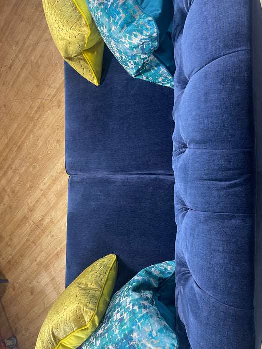 Bijou 3 Seater - Fabric Sofa Manolo Denim Landrillo (WA2)