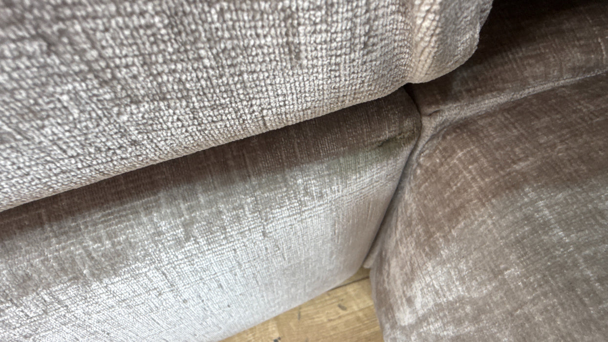 Sofology Georgio Fabric 1 Corner 3 Extra Flex Seats in Luxe Chenille Stone