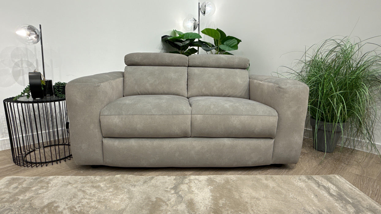 Sofology Colorado Fabric 2 Seater in Lifestyle Flecked Stone