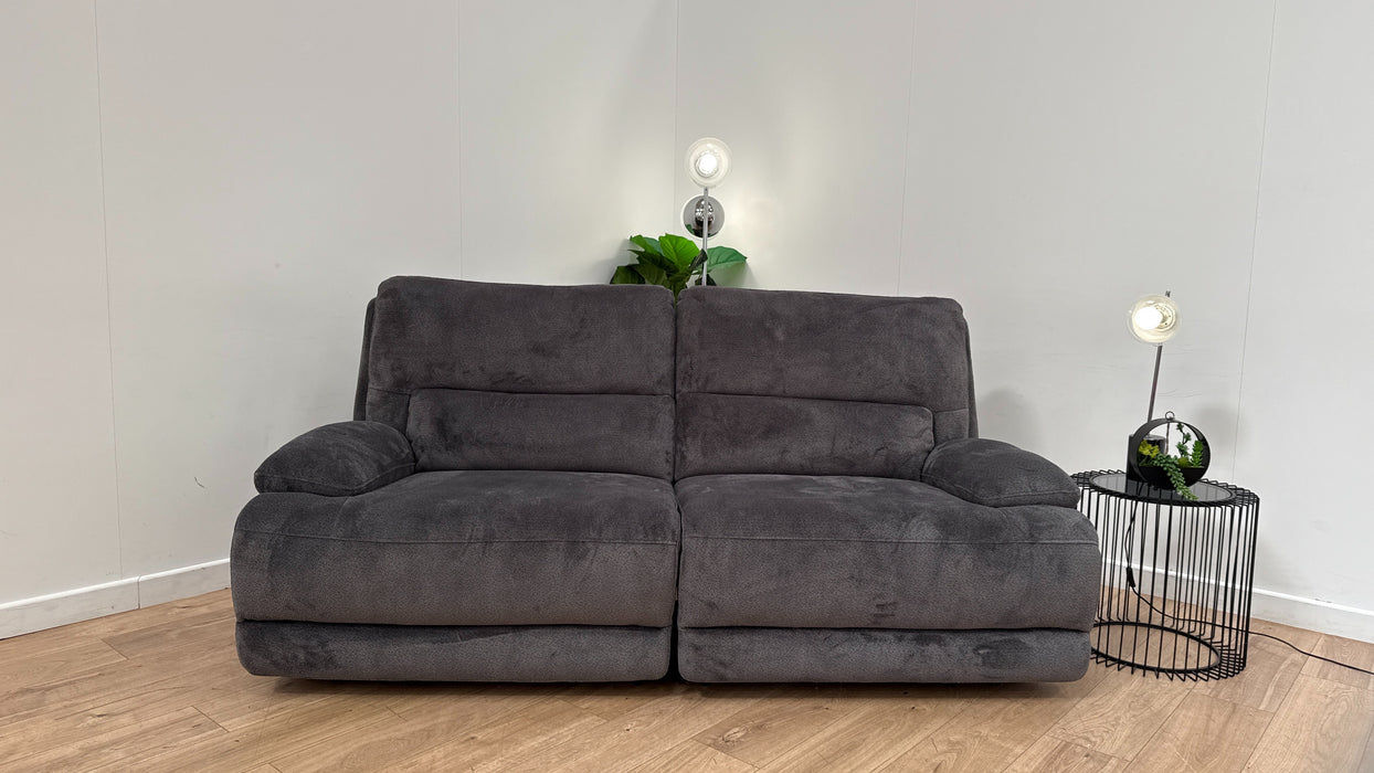 DFS Mallow Express Recliner  3 Seater in Charcoal