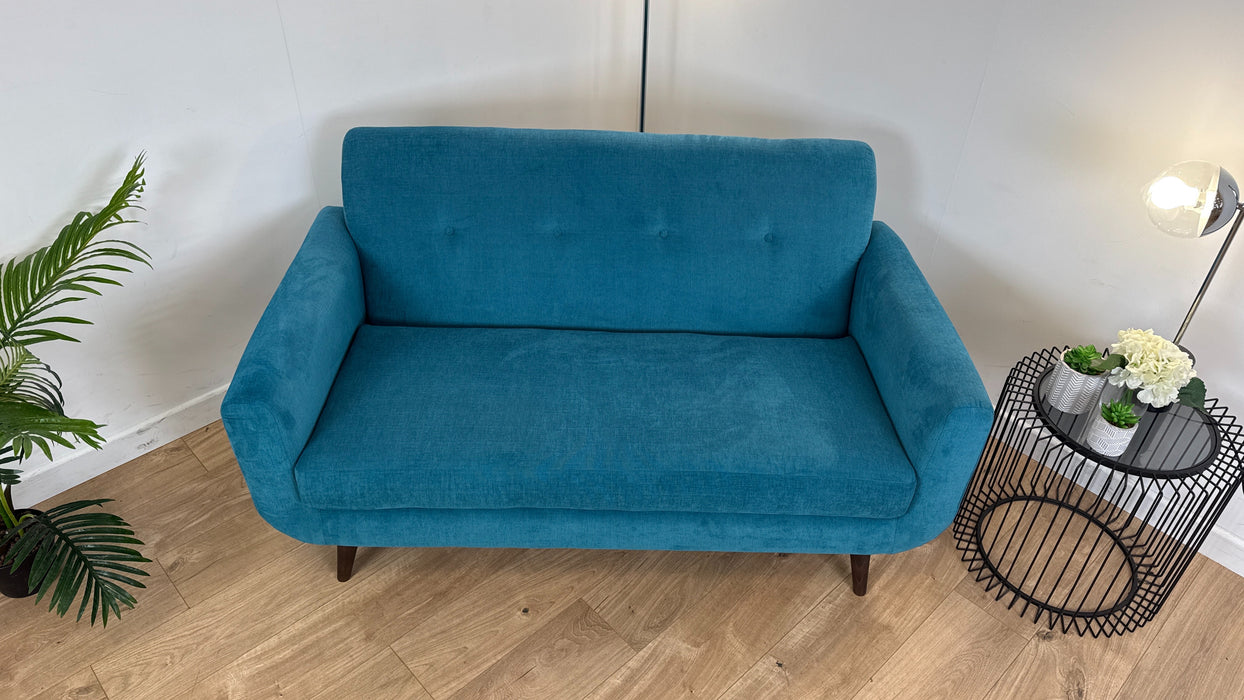 Sofia 2 Seater Fabric - Teal