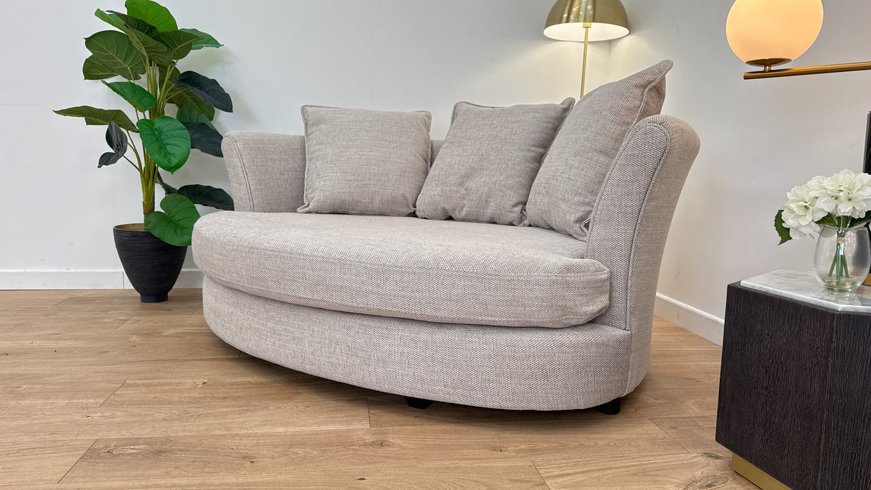 Leanda Oval Cuddler Sofa