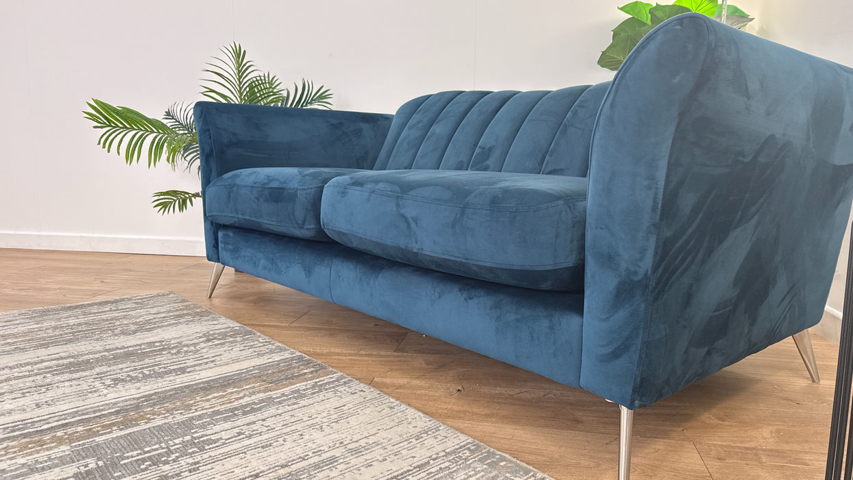 DFS Roxie 3 Seater in Dark Blue