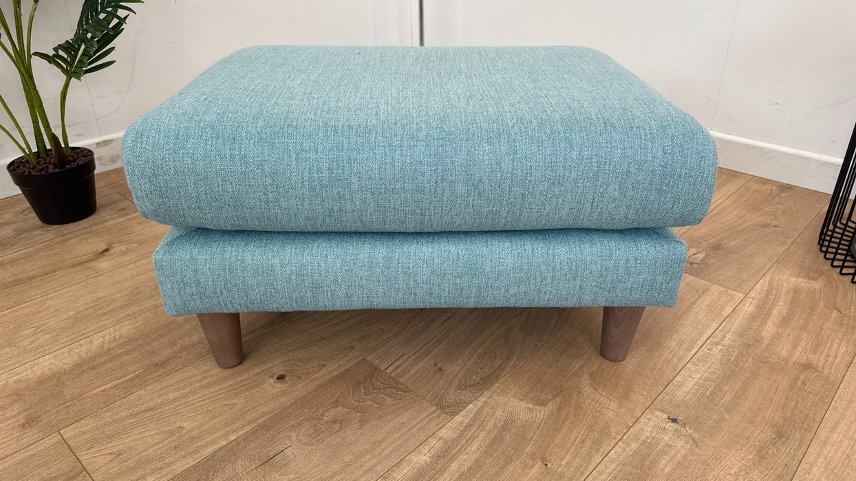 Ambleside  - Fabric Footstool  - Ocean