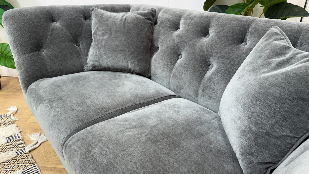 Sofology Bridgerton Fabric 2 Seater in Soft Chenille Slate