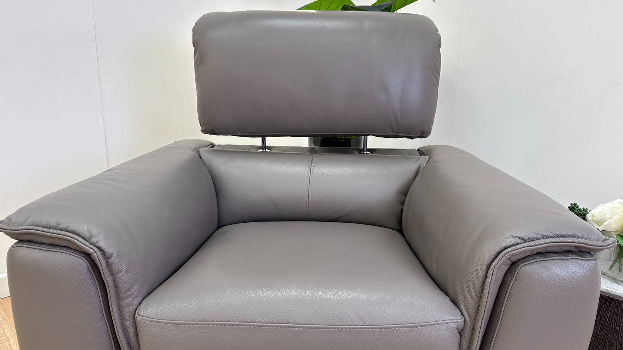 DFS Auberon Leather Recliner Chair