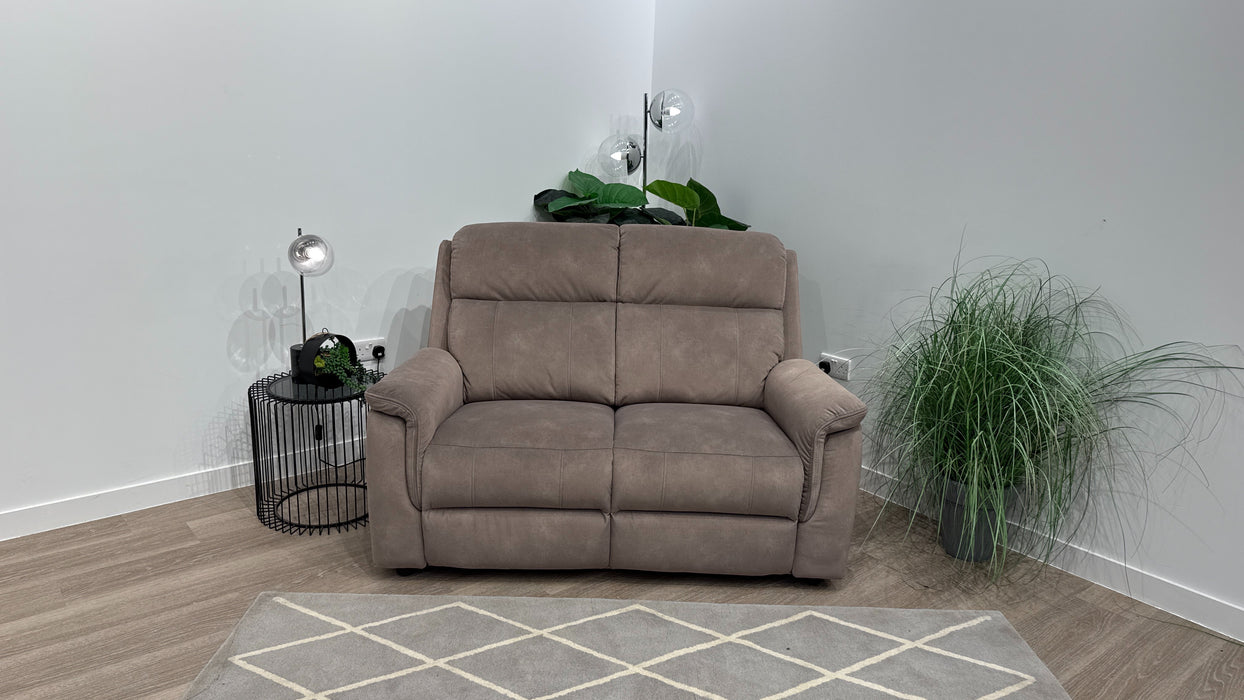 Sofology Bradie Fabric 2 Seater in Lifestyle Flecked Nutmeg