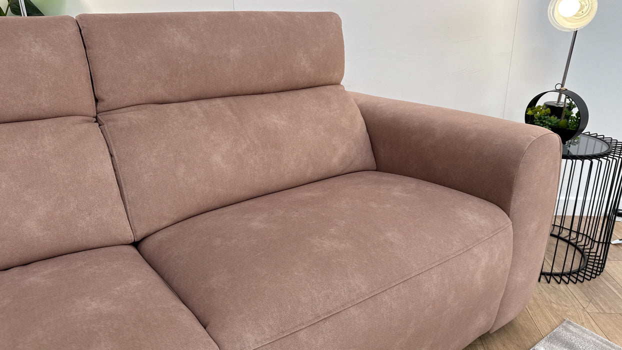 Sofology Bohemia Fabric 3 Seater in Lifestyle Flecked Sand