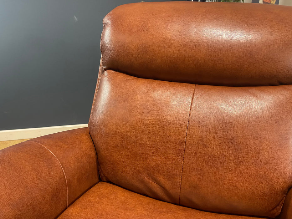 Benton 1 Seat - Leather Chair - Butterscotch
