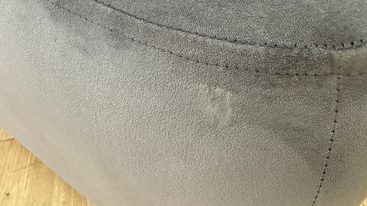 DFS Darcy Large Footstool in Steel