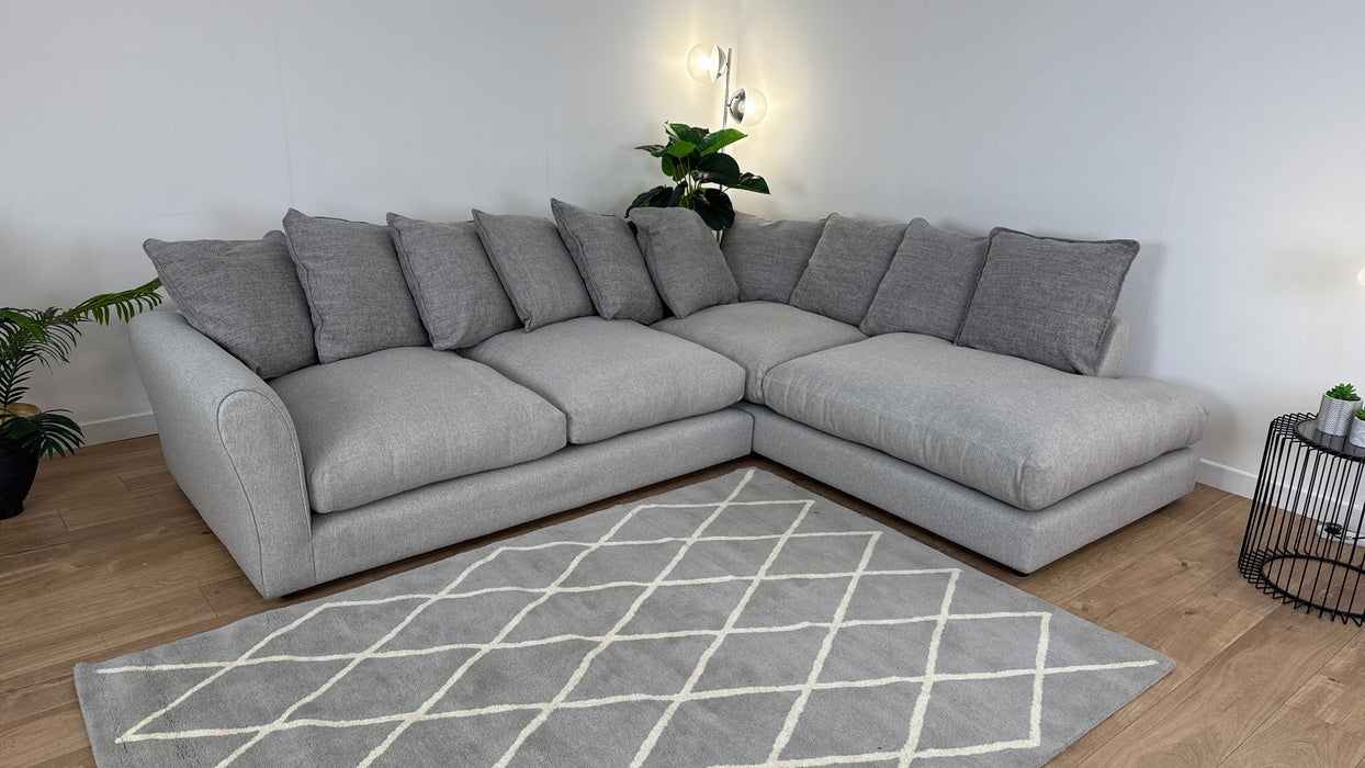 Milford LHF corner Fabric Sofa