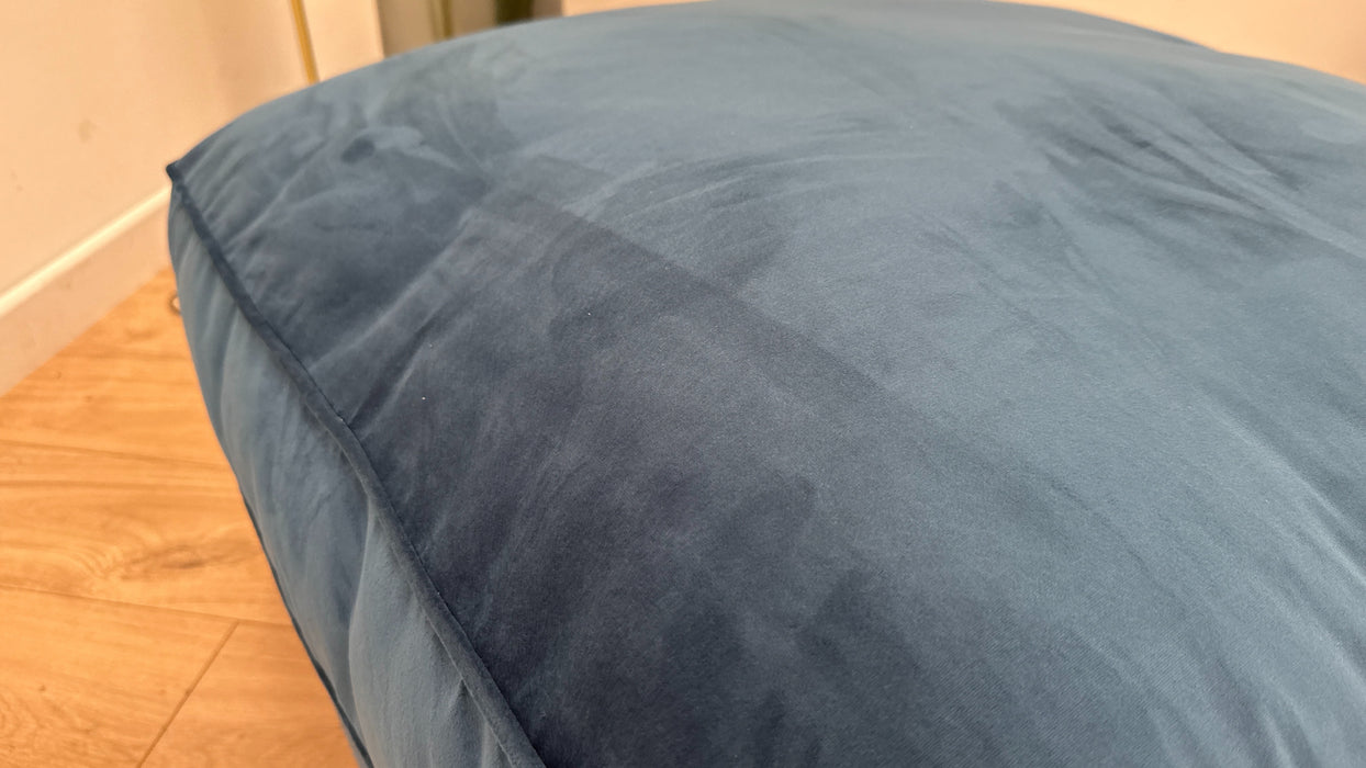 DFS Oceana Square Footstool In Lagoon