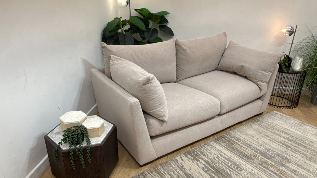 Sofology Tallulah Fabric 2 Seater in Lifestyle Marbled Stone