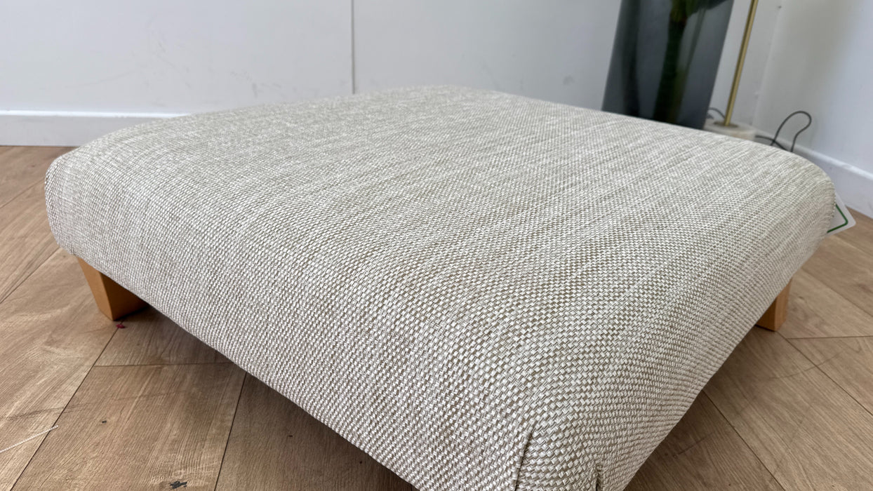 DFS Serenis Large Footstool in Oatmeal