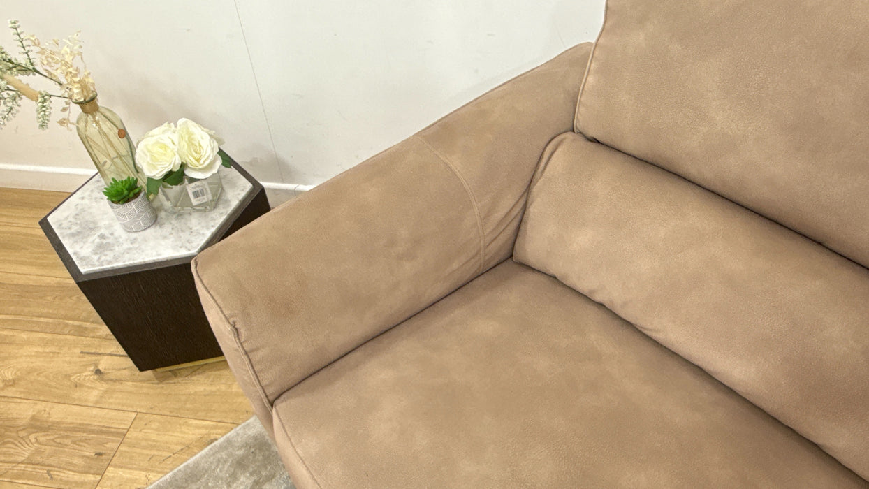 Sofology Dakota Fabric 3 Seater in Lifestyle Mottled Latte