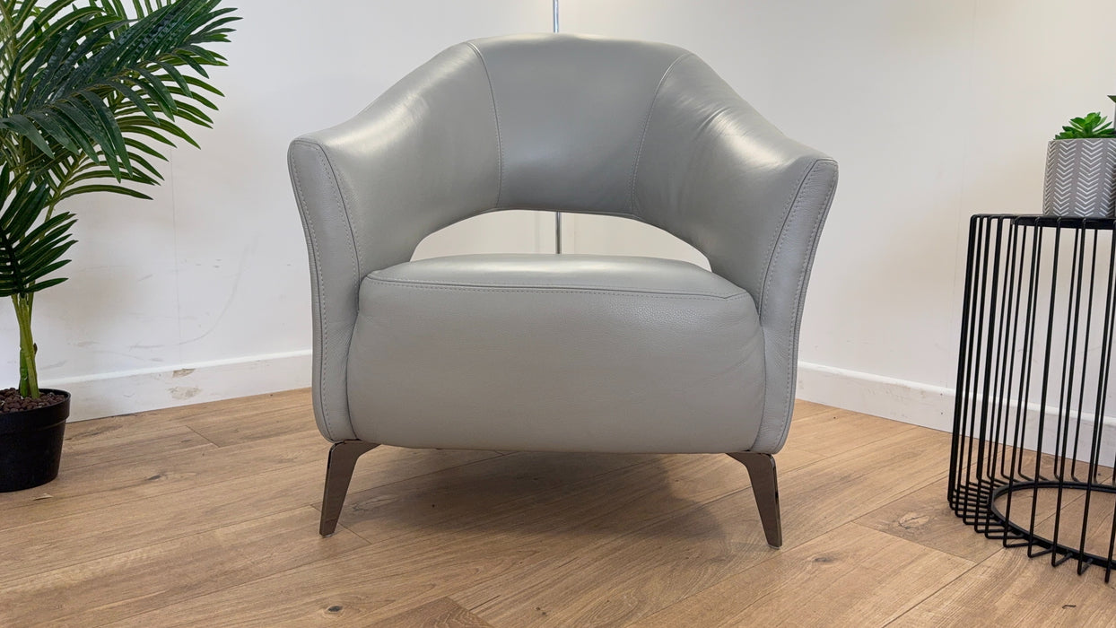 Raya Accent Chair - leather