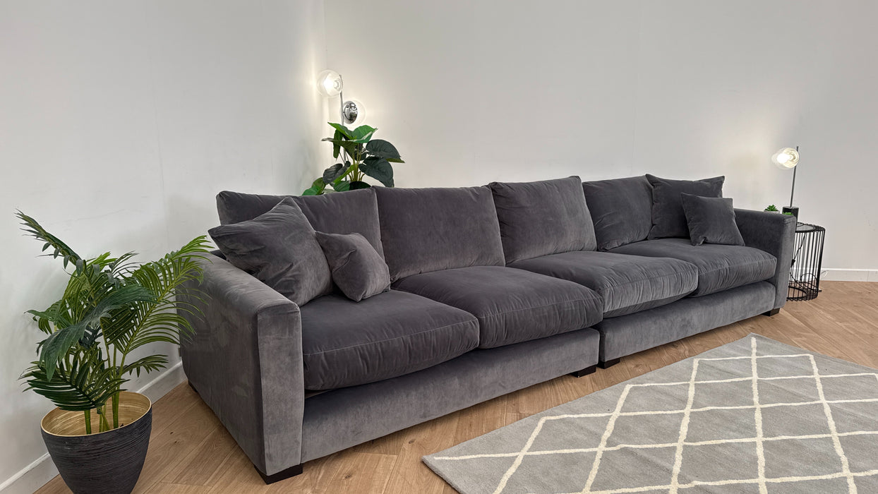 Orkney 4 Seater Fabric Sofa