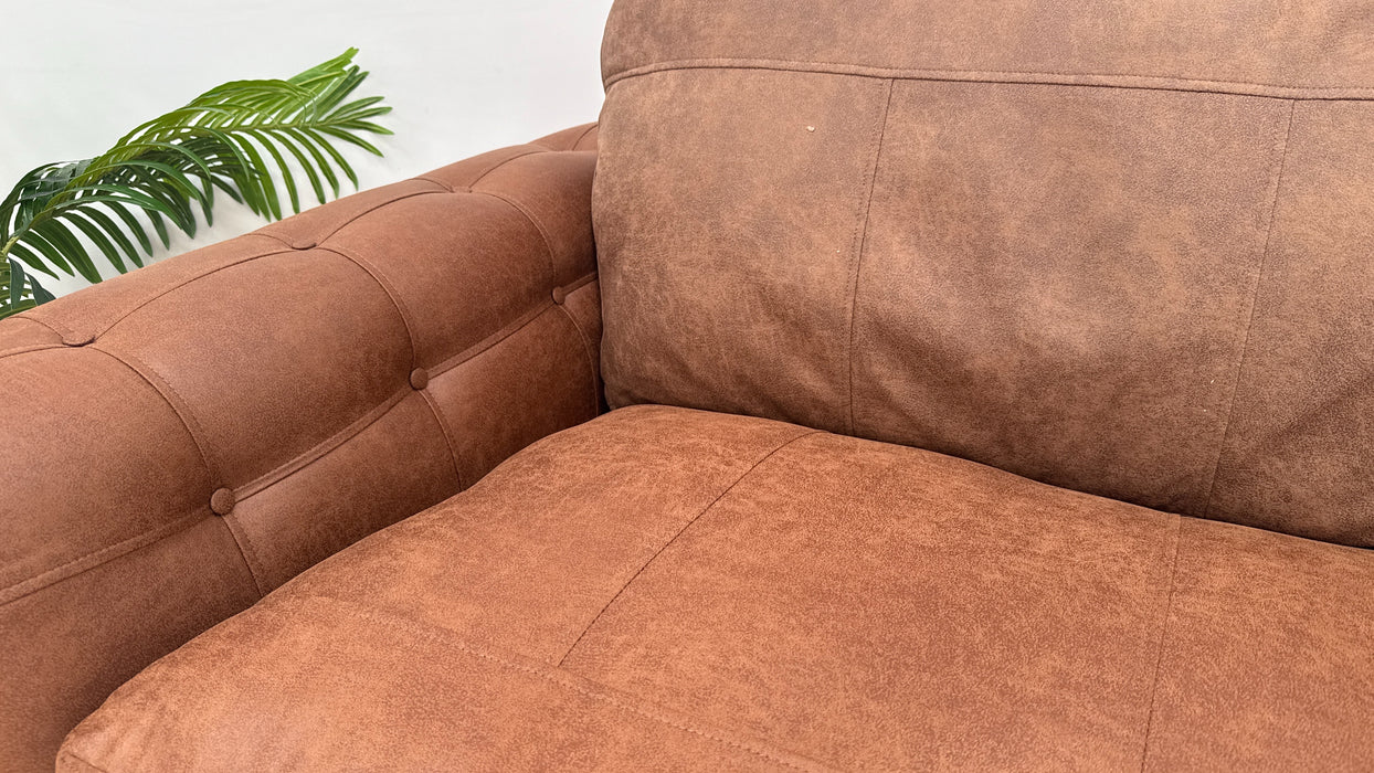 DFS Paterson 4 Seater in Brown
