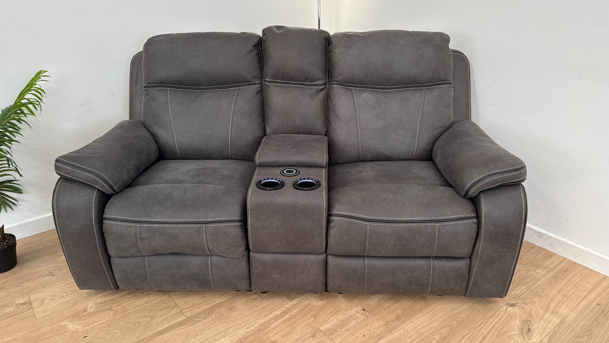 Vinson 2 Seater Sofa -  Fabric Smart Pwr Rec   -