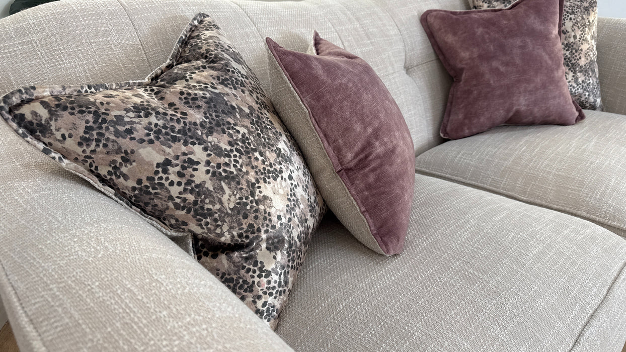 Sofology Bartelli 2 Seater in  Poly Cotton/Gold Mix