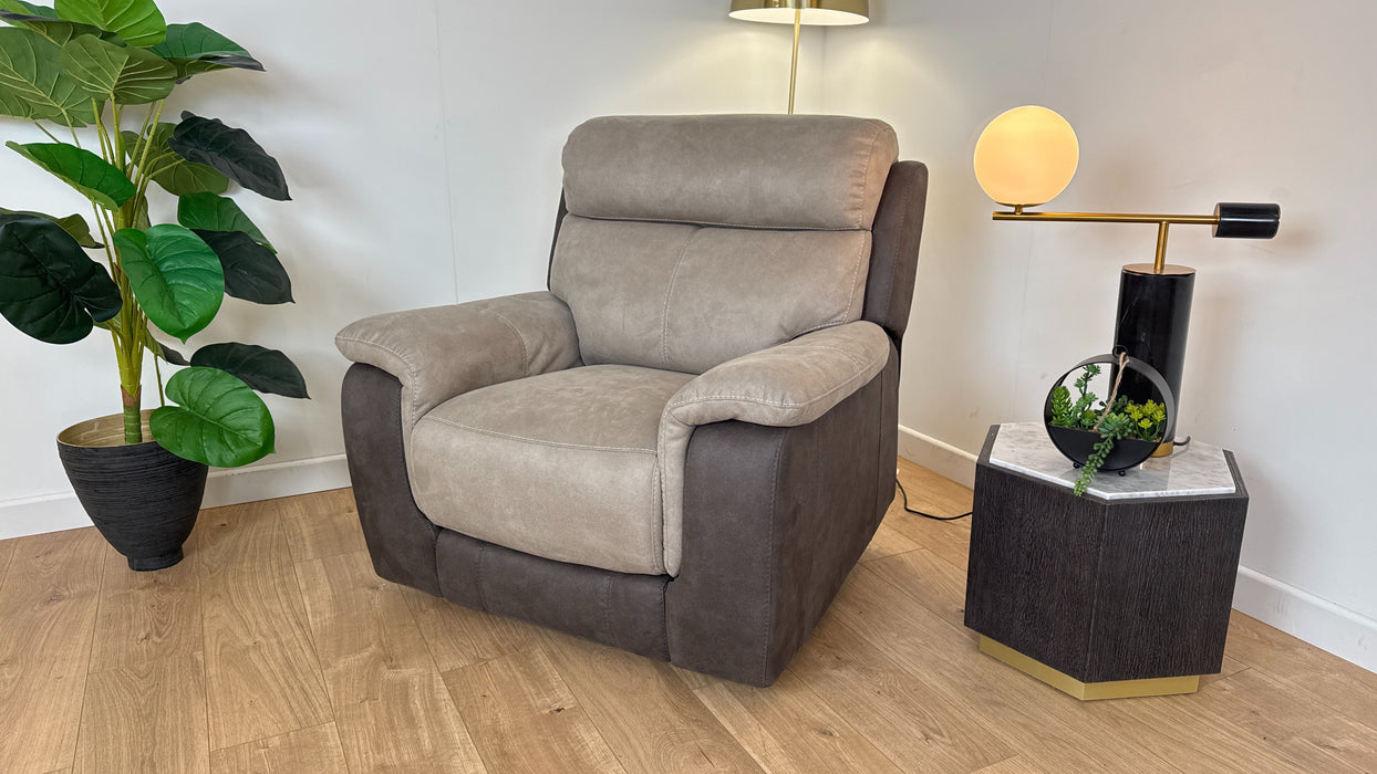 Briony  - Leather Power Reclining Chair