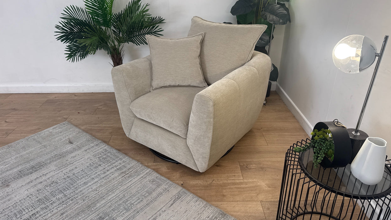 Sofology Swivel Chair in Sample Montreal Stone