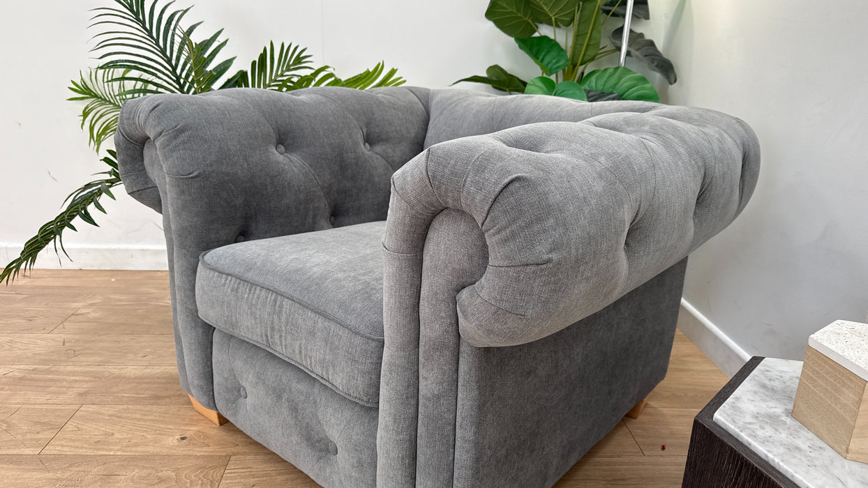 DFS Belair Fabric Chair in Graphite