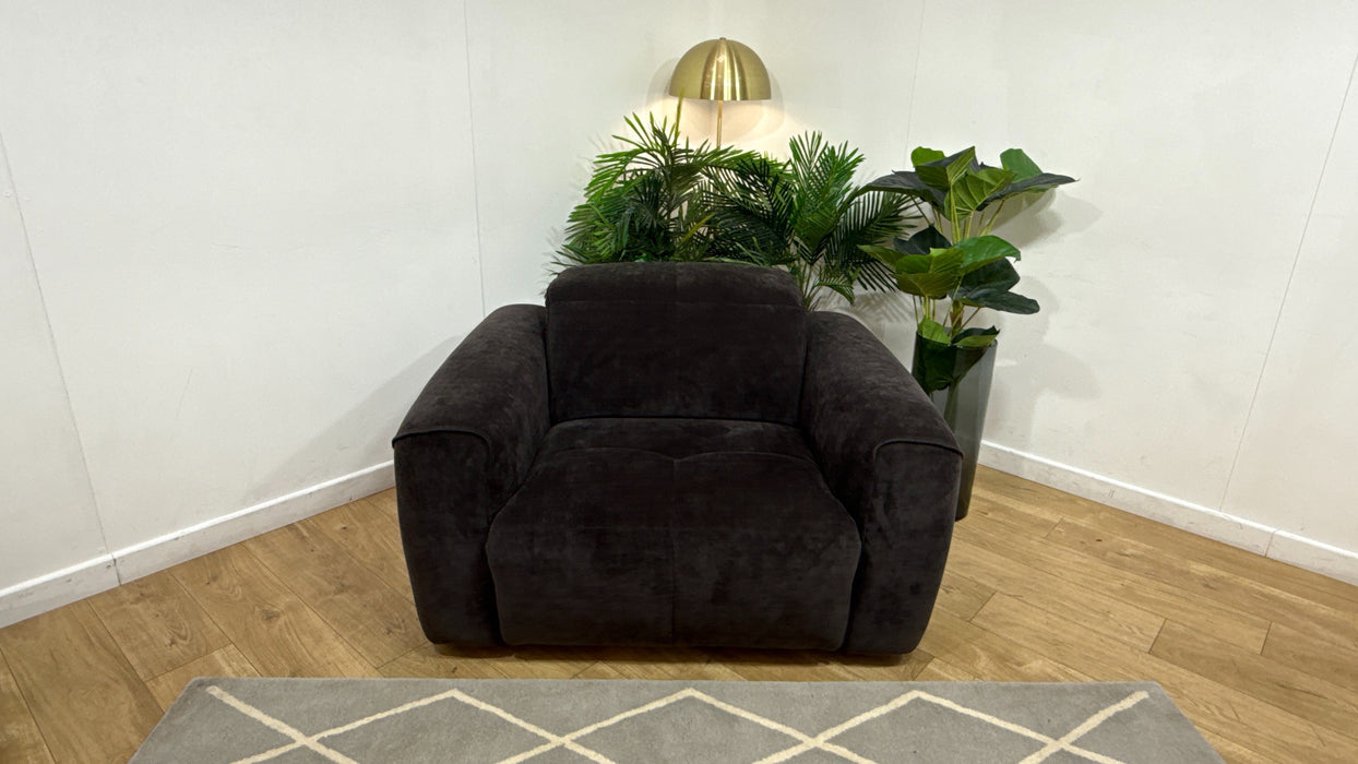 Sofology The Riviera Fabric Loveseat in Relaxed Chenille Raisin
