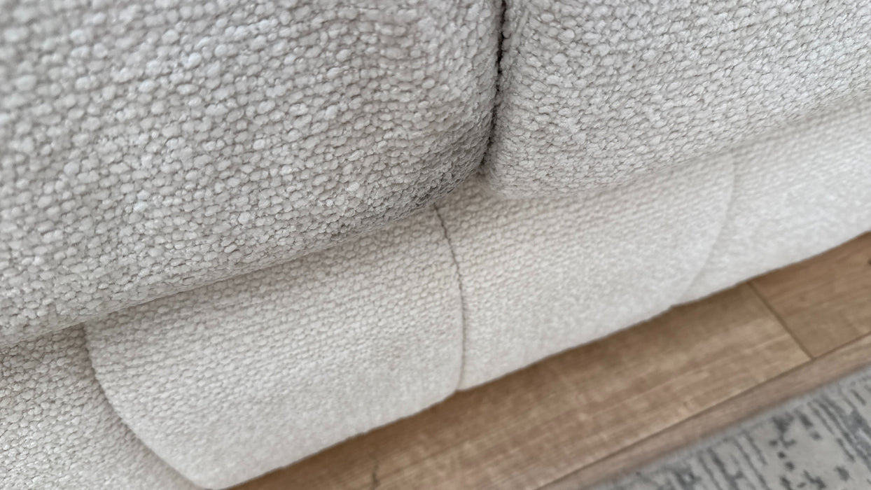 Sofology The Westwood Fabric 3 Corner 3 in Boucle Ecru Mix