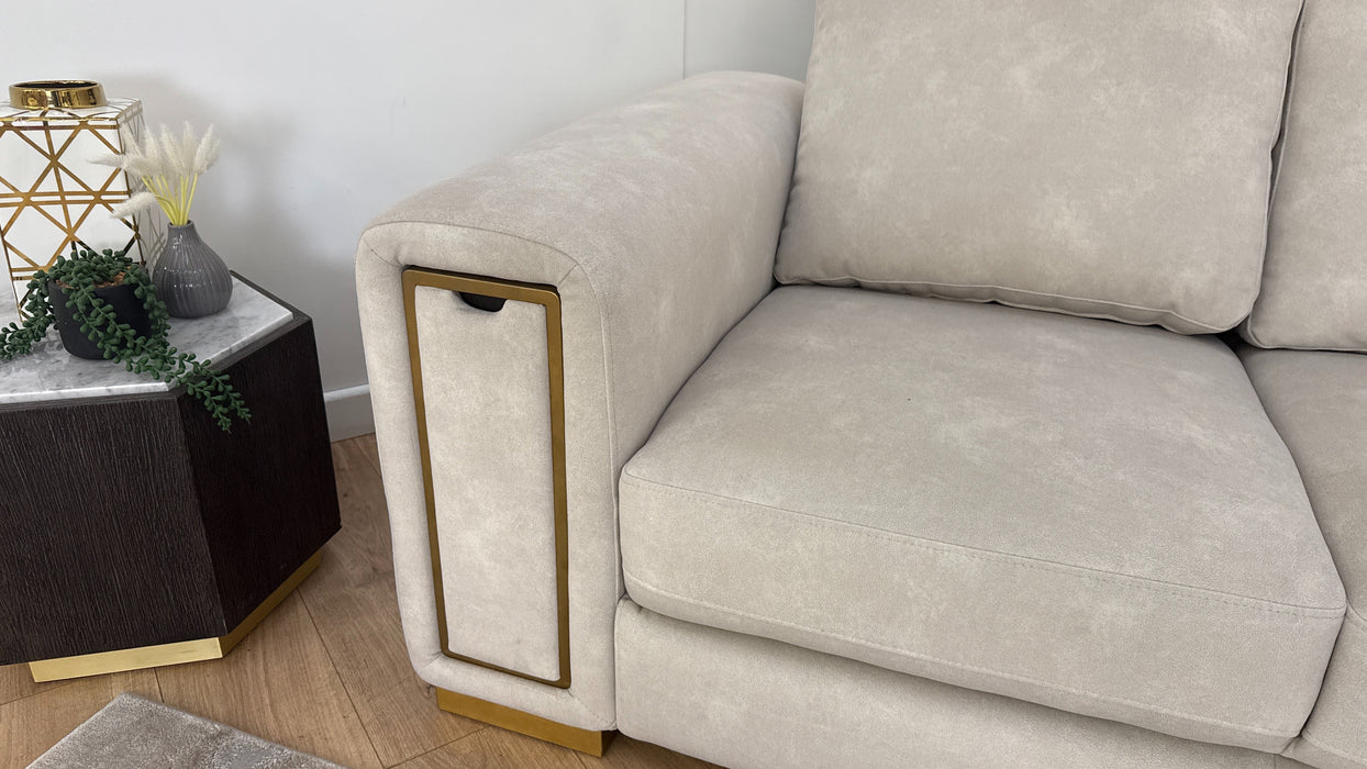 Sofology The Elixir 2 Seater Fabric in Ivory