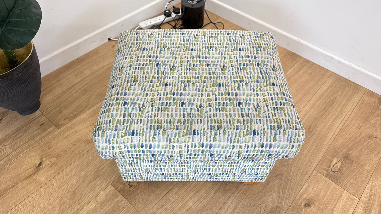 Layla - Fabric Footstool  -