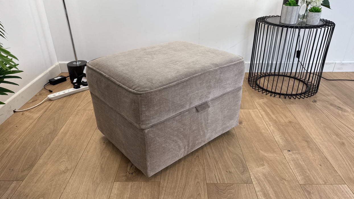 Georgio - Fabric Footstool  -