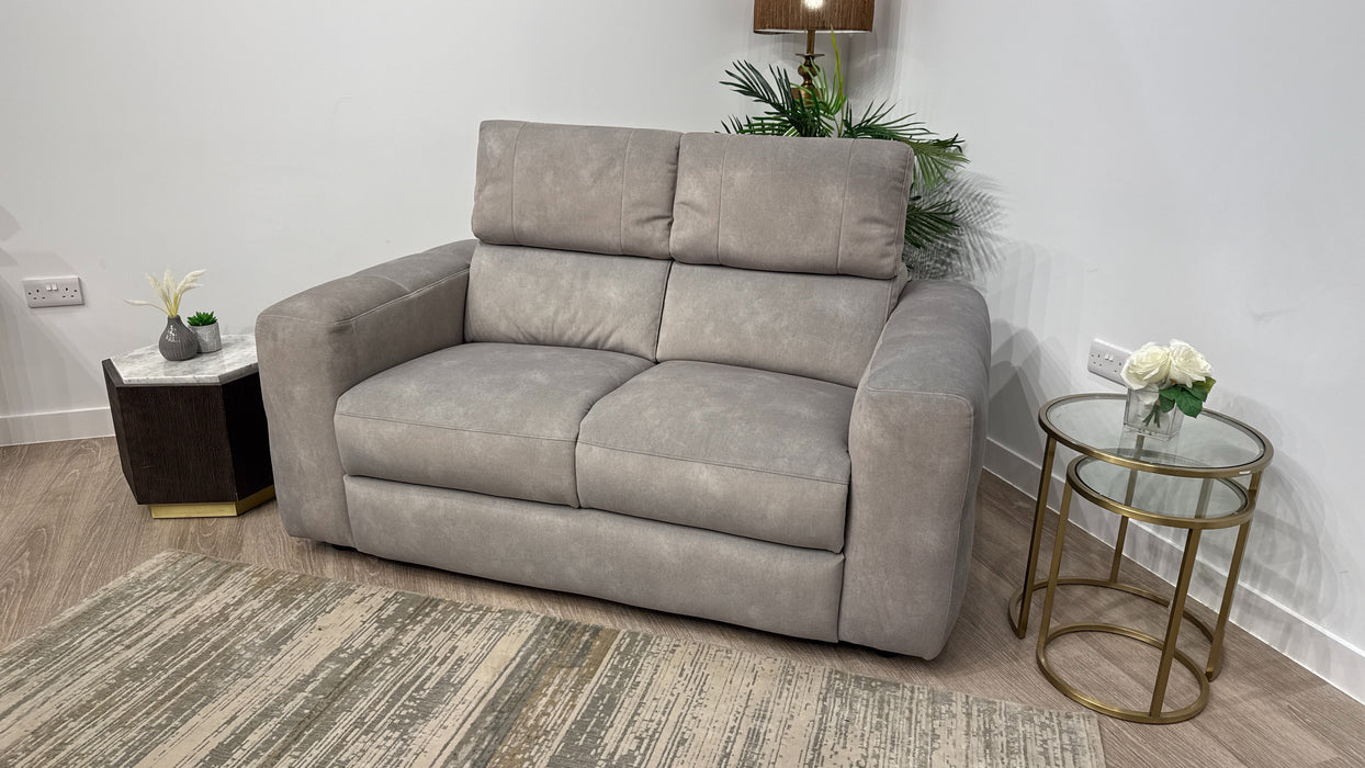 Sofology Colorado Fabric 2 Seater in Lifestyle Flecked Stone