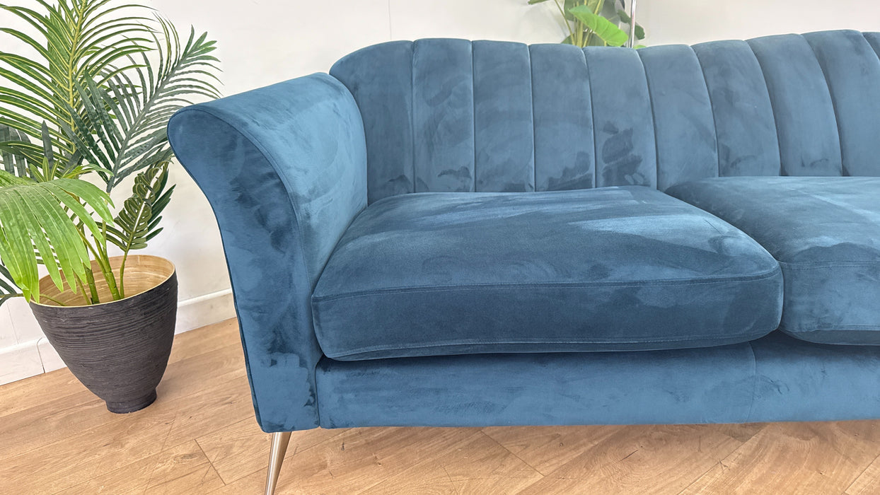 DFS Roxie 3 Seater in Dark Blue