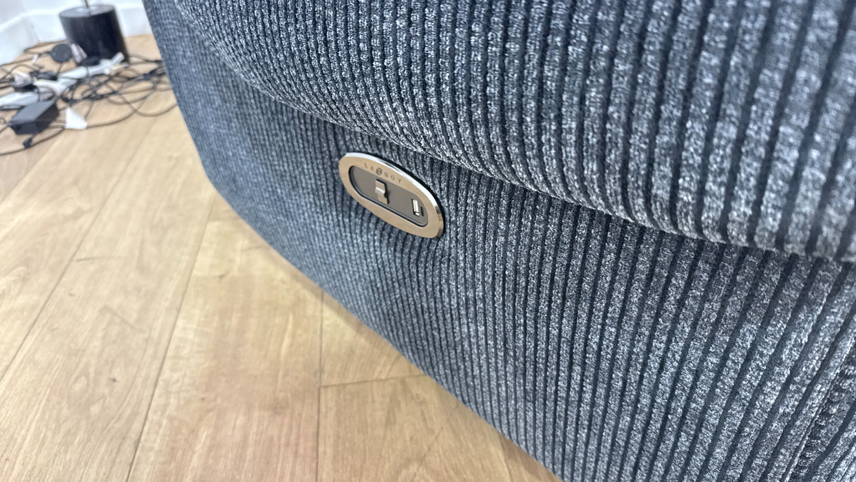 DFS Tamla Fabric Sofa in Black